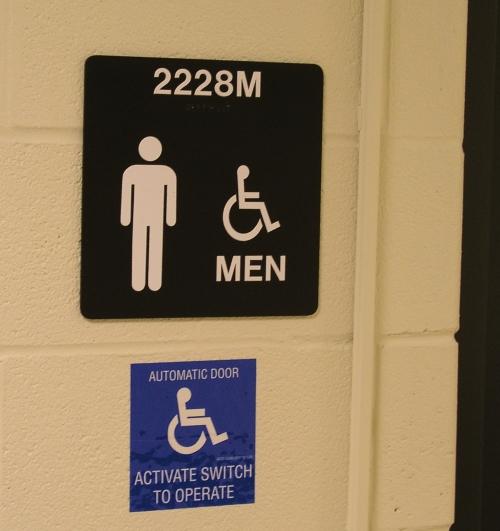 Just the men's room