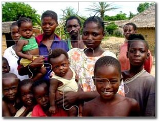 Generic suburban family, in Uganda