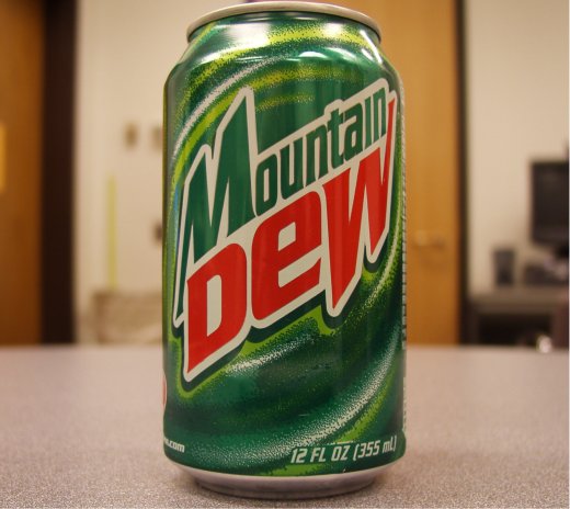 Mountain Dew can
