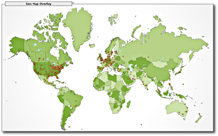 A world-level hit map.